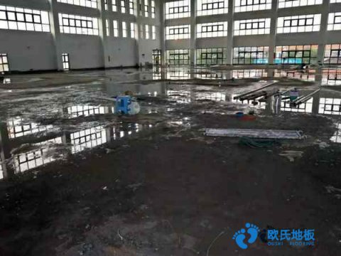 知名運動館木地板施工團(tuán)隊